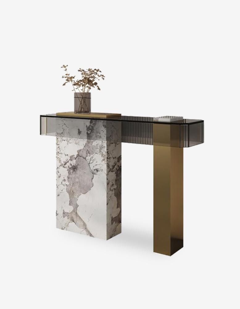 Henson Console Table, Marble
