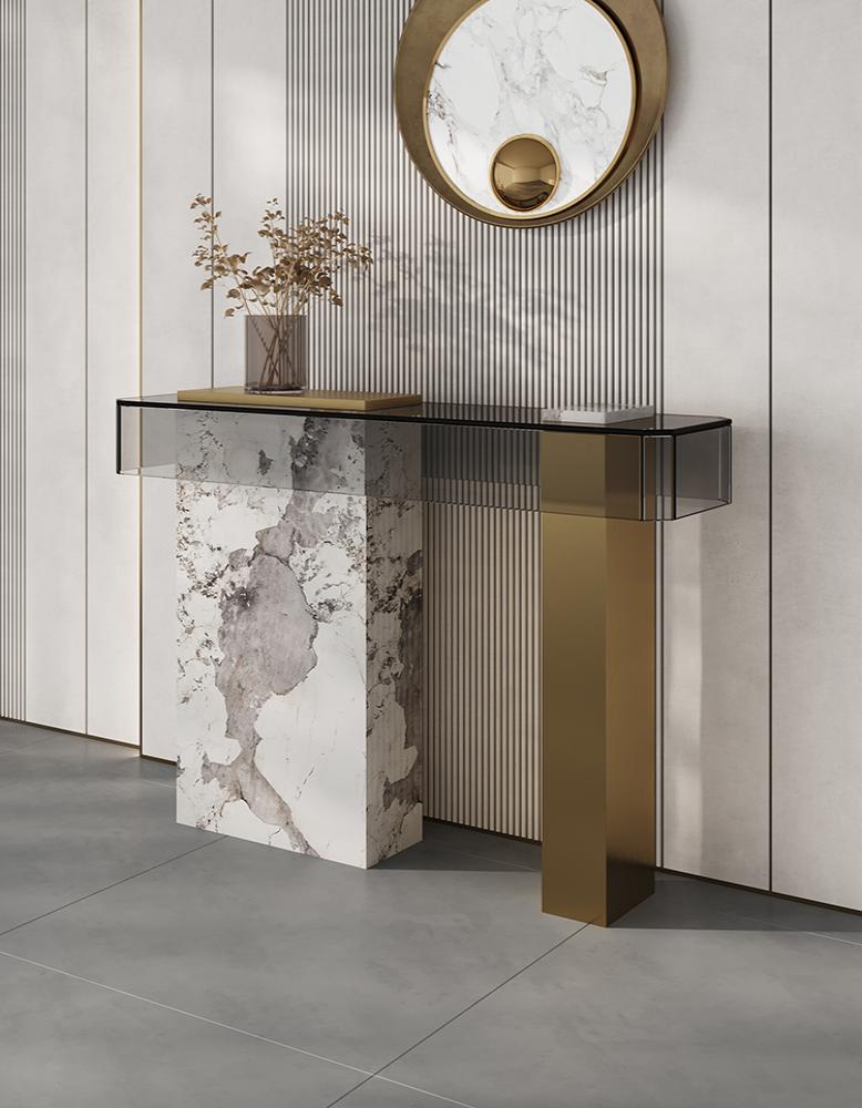 Henson Console Table, Marble