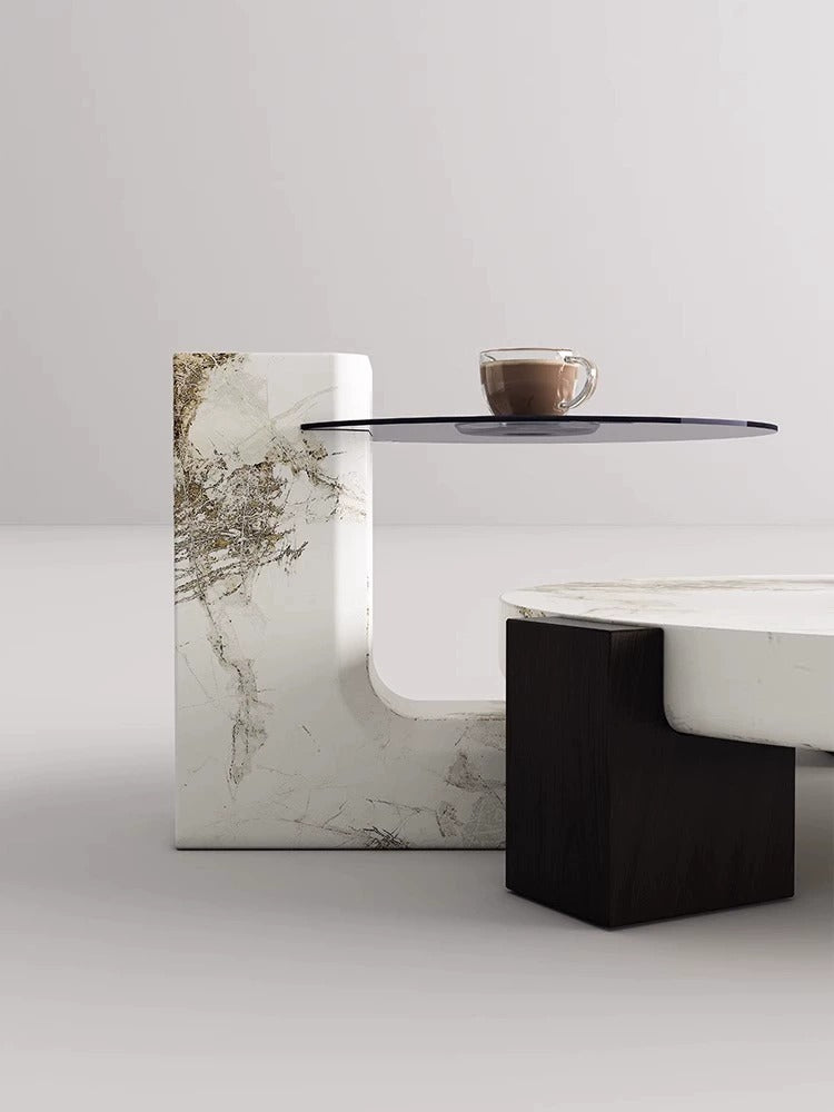 Darby Coffee Table Set, Marble