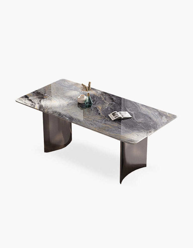 Angela Dining Table, Marble