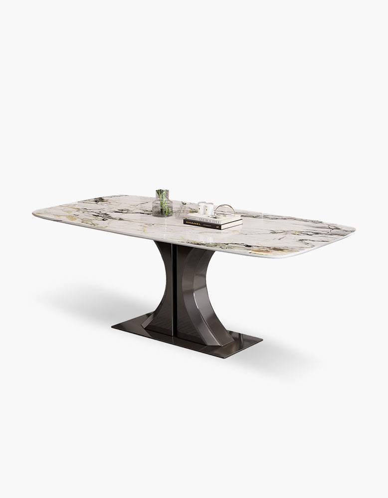 Elena Dining Table, Marble