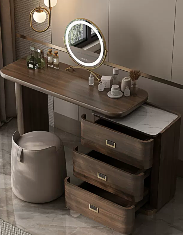 Harvey Dressing Table With Side Drawer