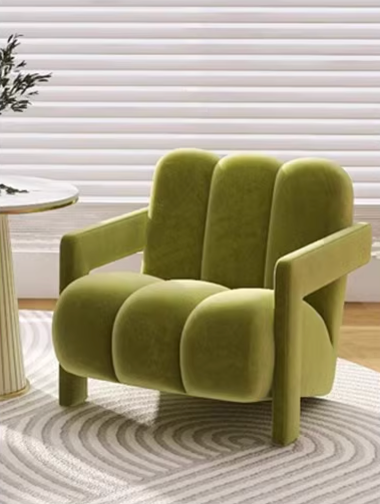 Zenith Armchair, Green – DC Concept
