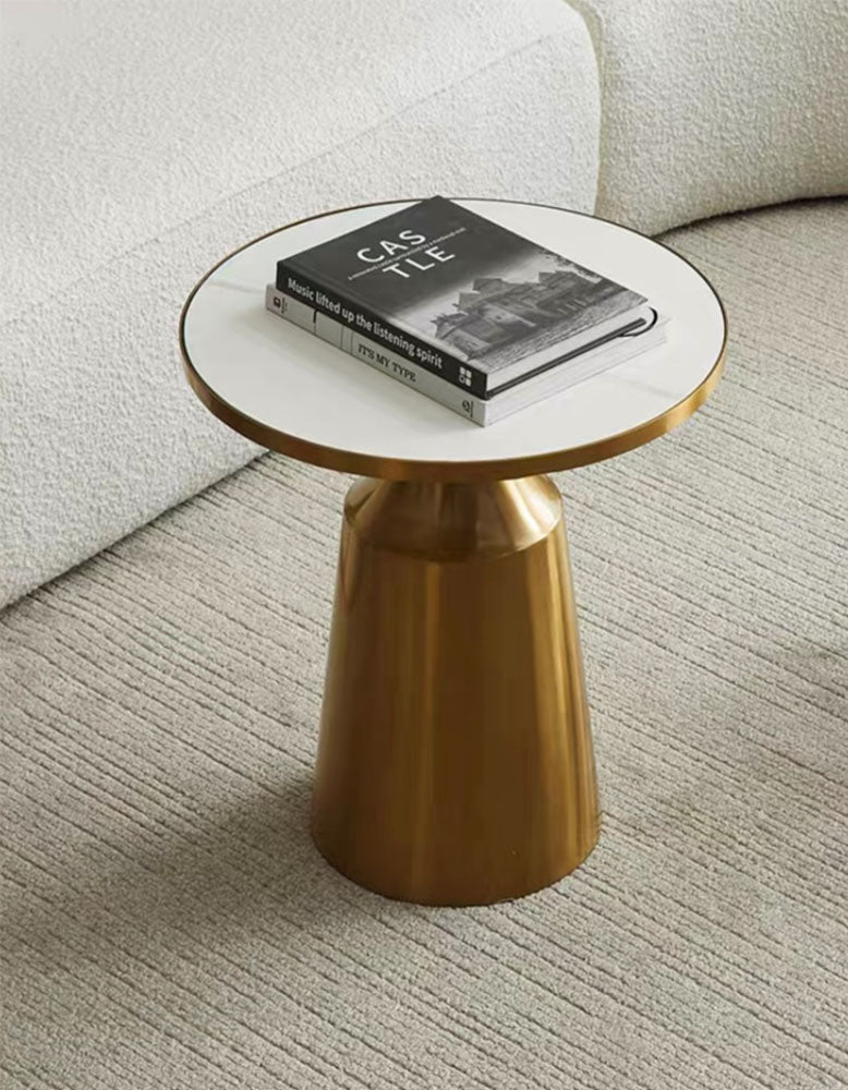 Modern Coffee Table Set, Gold & Black｜ DC Concept