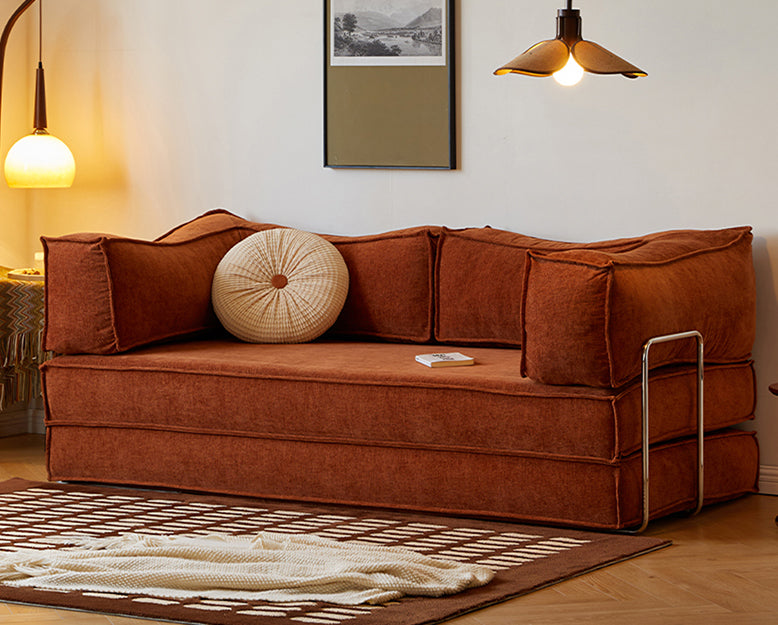 Garcia Foldable Lazy Sofa Bed For Lounging, Corduroy