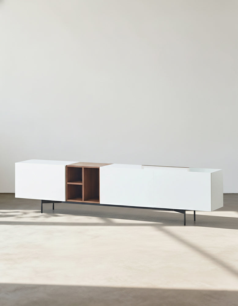 Acacia TV Stand, White