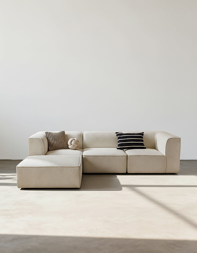 Van Dyke Modular Sofa, Three Seater Corner Sofa