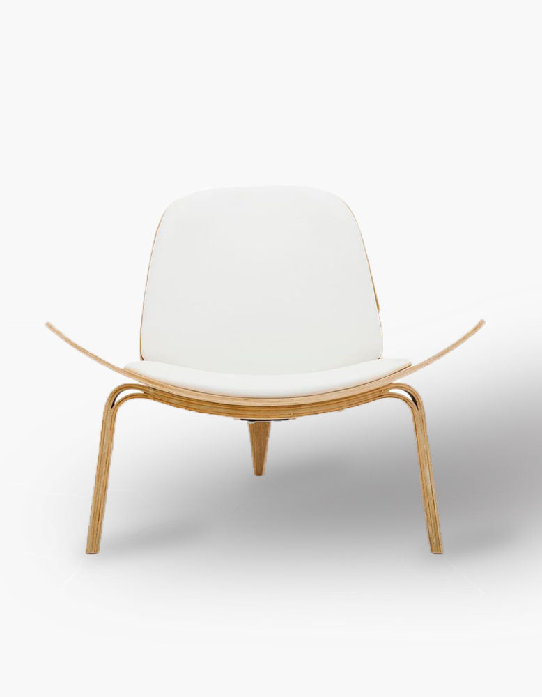 Hans Wegner Hans CH07 Shell Chair, White & Ash｜ DC Concept
