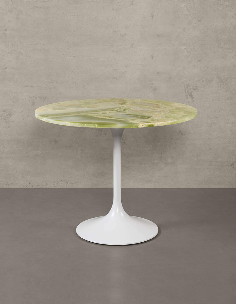 Langenfeld Round Dining Table, Marble