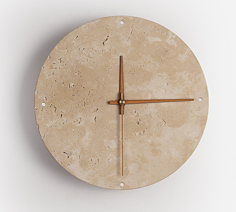 Nala Silent Clock, Stone