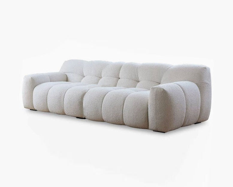 Cora Three Seater Sofa, Boucle