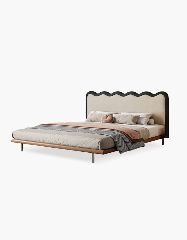 Baer King Size / Super King Size Bed, Velvet