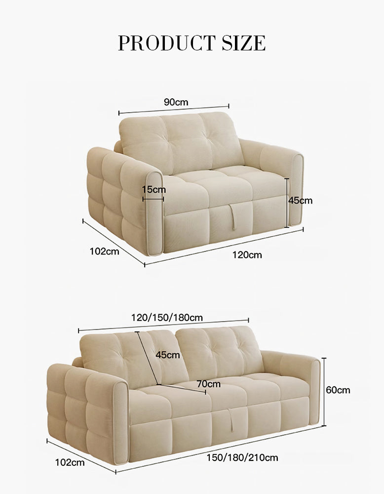 Nguyen Two Seater Sofa Bed