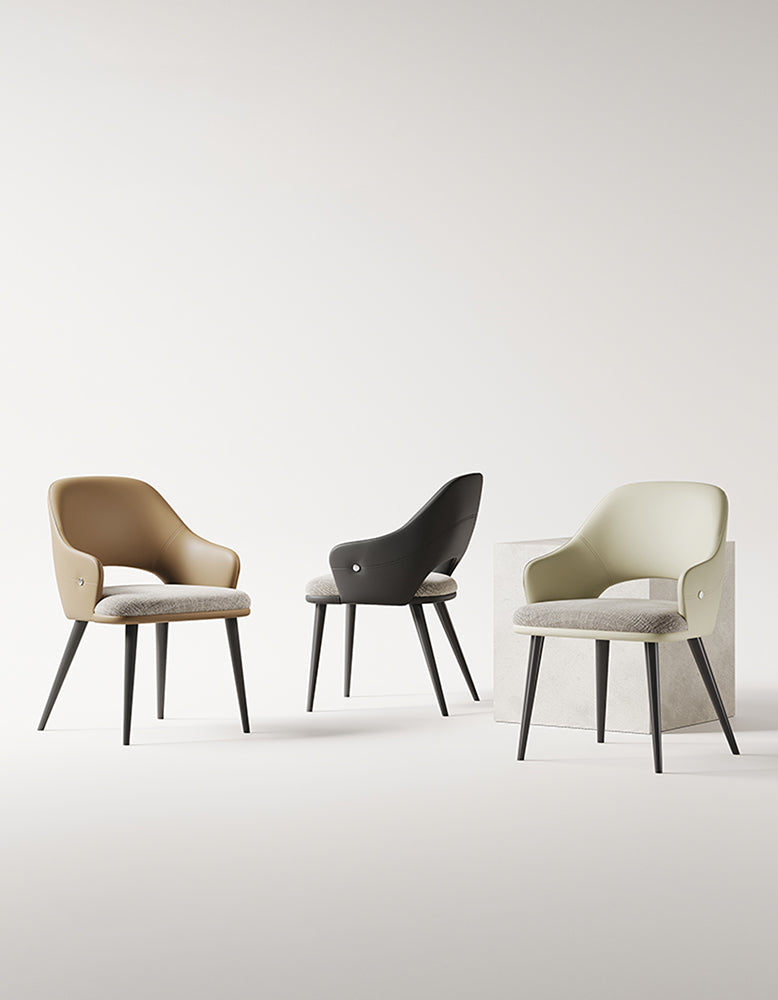 Bianchi Dining Chair, Leather