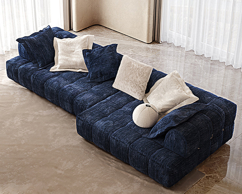 Dashiell Three / Four Seater Sofa, Blue