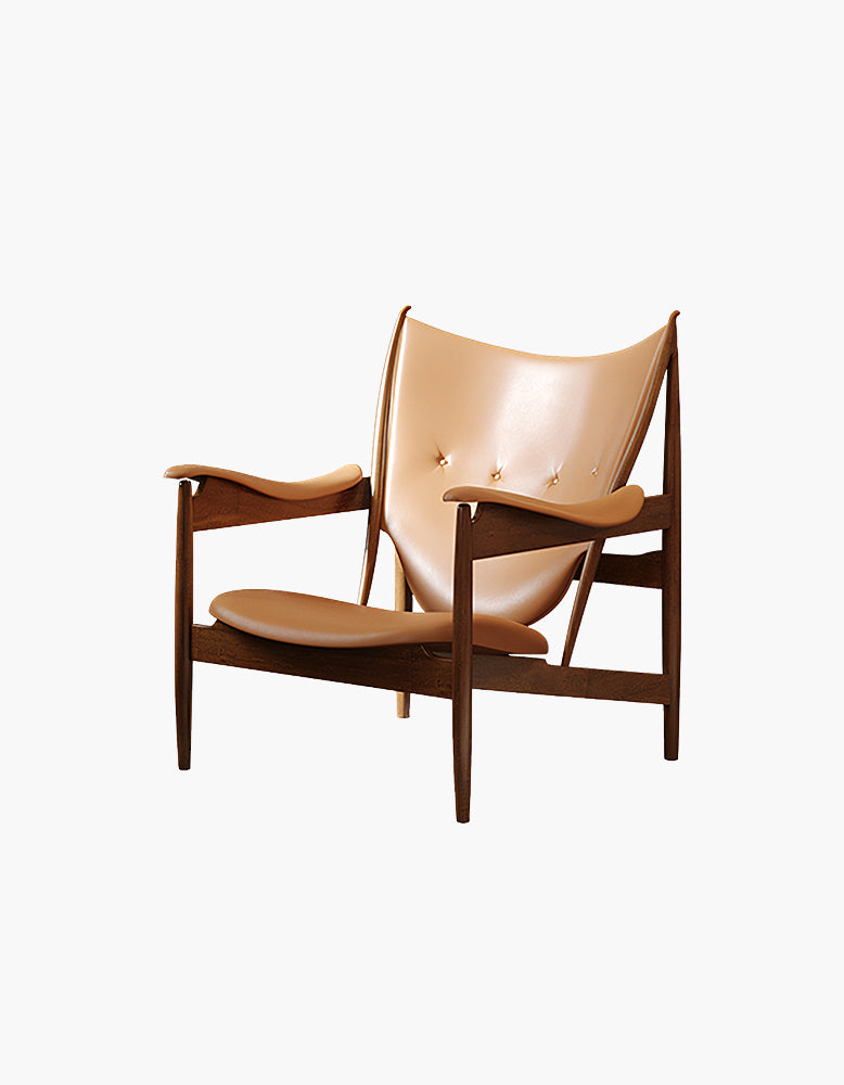 Zelenko Lounge Chair, Leather Armchair