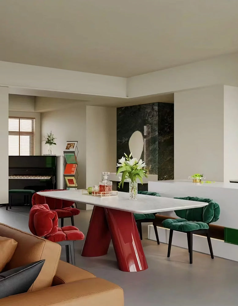 Hossain Dining Table, Marble, More Shapes