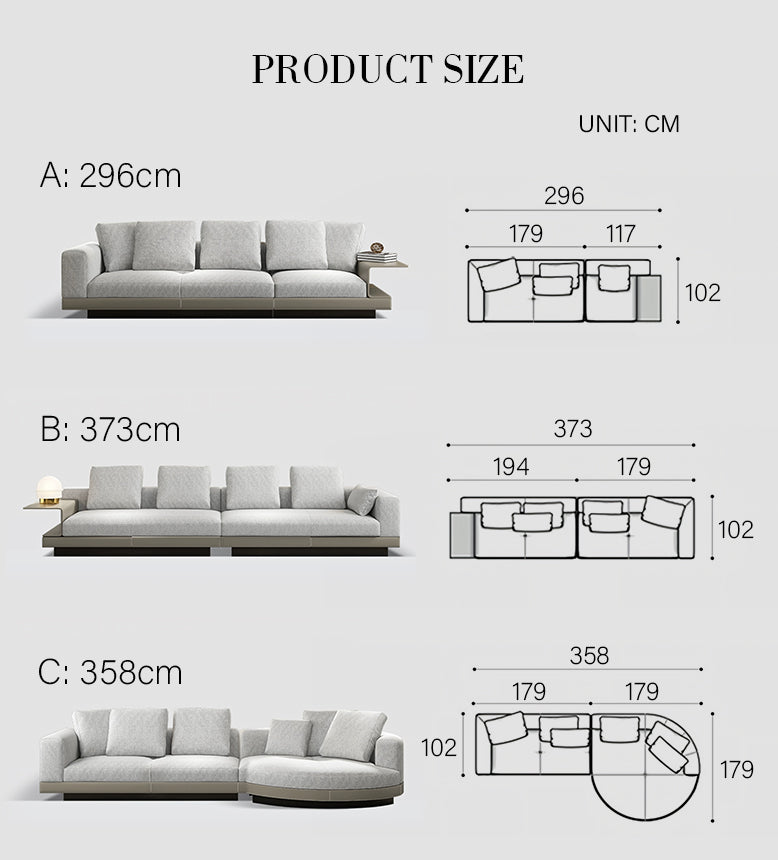 Ndiaye Corner Sofa, L Shape Sofa With Storage, Modular Sofa