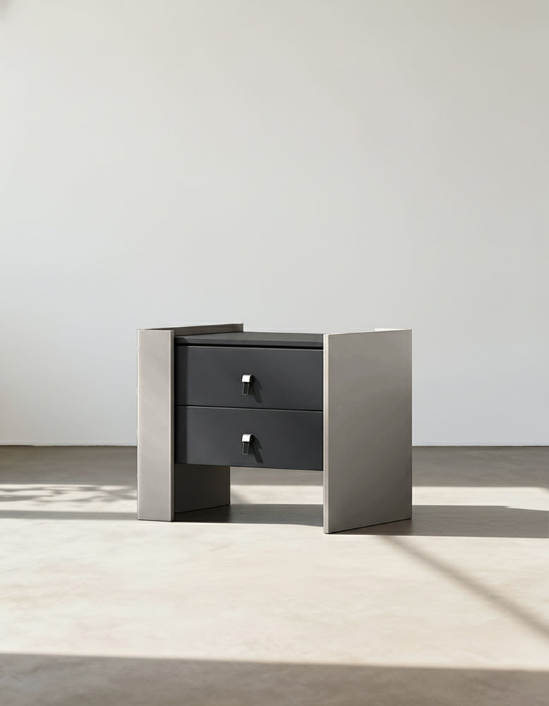 Bach Bedside Table, Wood