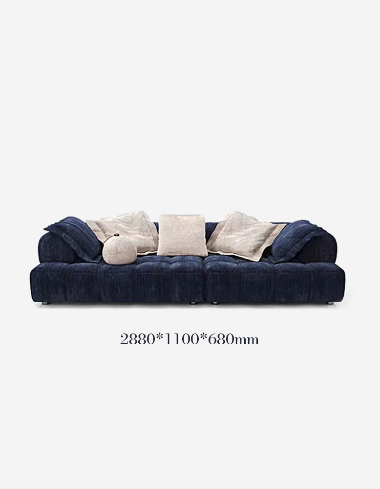 Dashiell Three / Four Seater Sofa, Blue