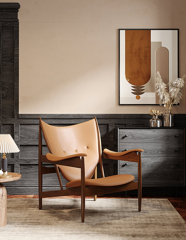 Zelenko Lounge Chair, Leather Armchair