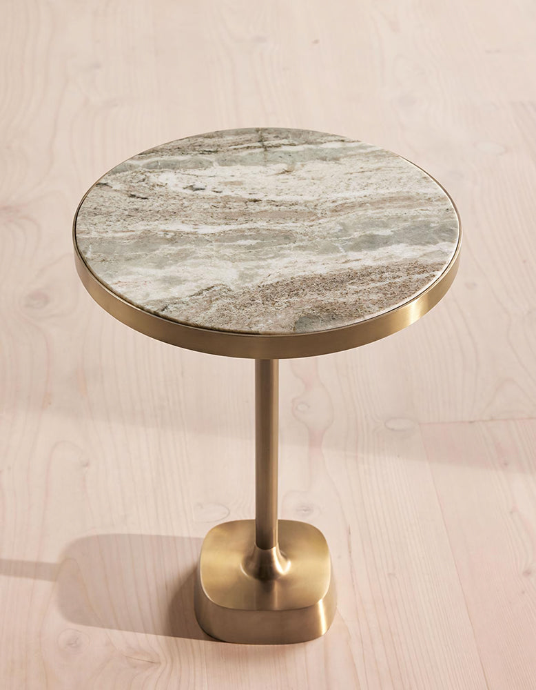 Bozkurt Side Table, Marble
