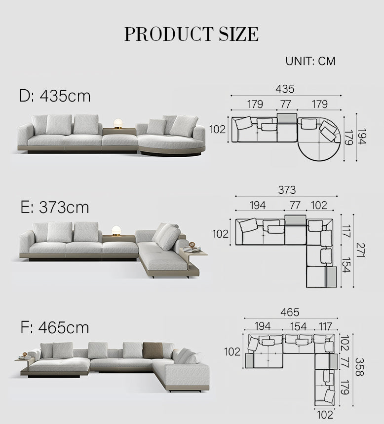 Ndiaye Corner Sofa, L Shape Sofa With Storage, Modular Sofa