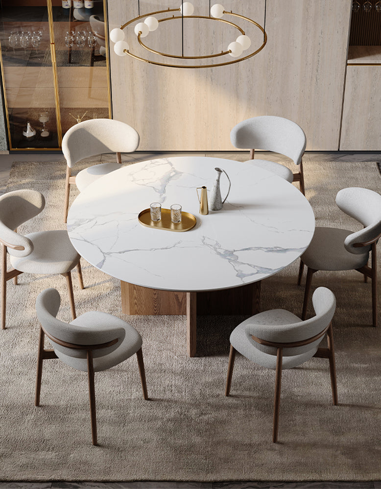 Dunlap Dining Table, Sintered Stone