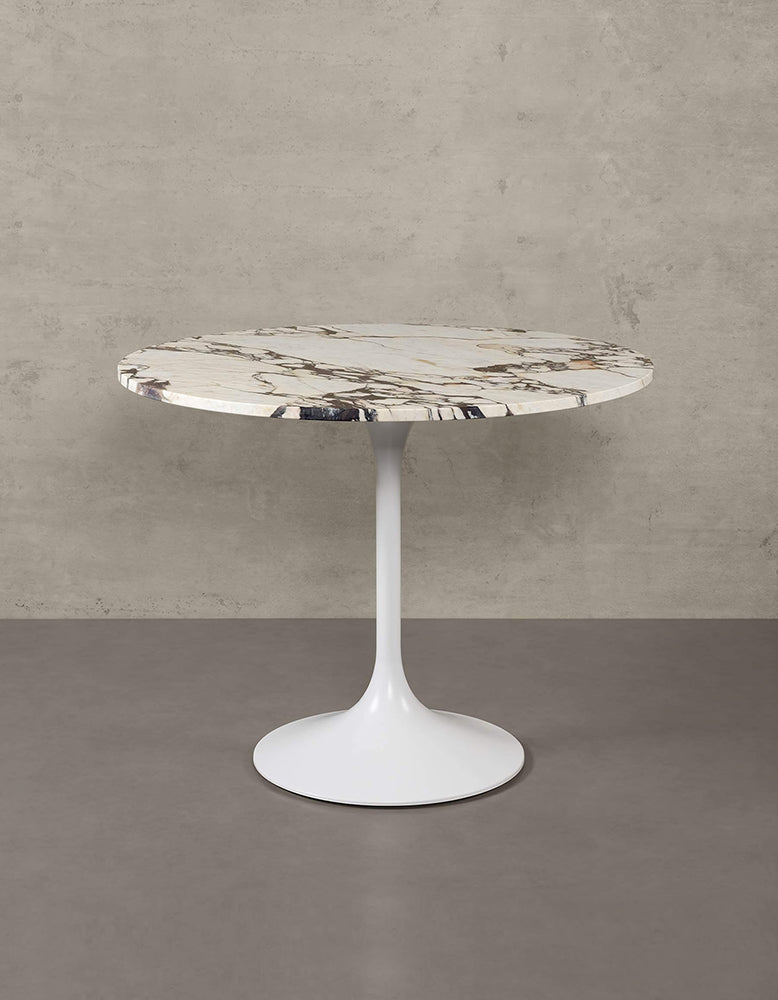 Langenfeld Round Dining Table, Marble