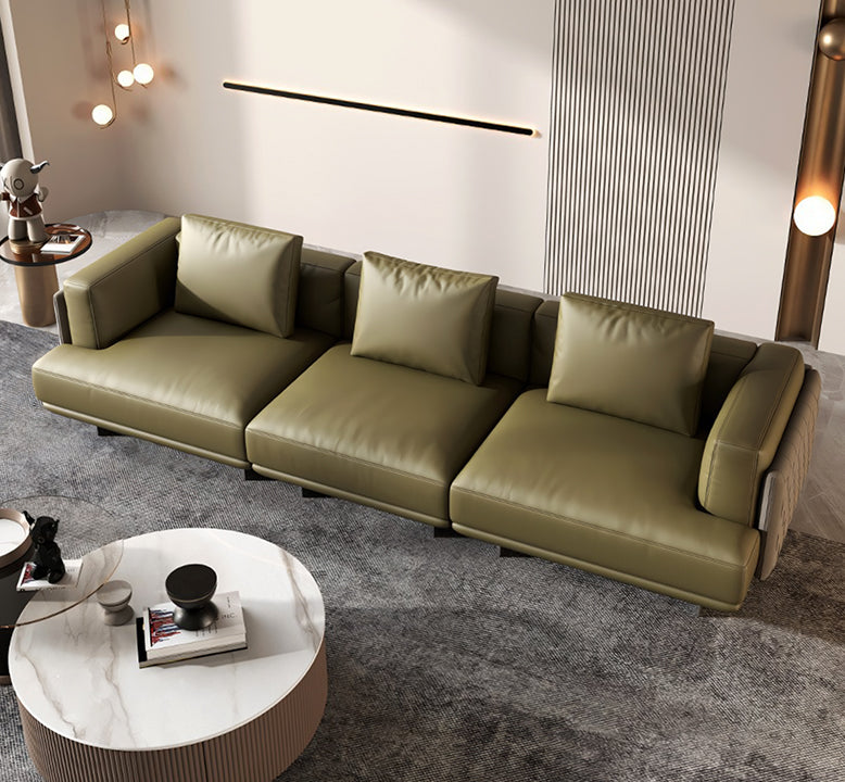 Ortiz Two Seater, Three Seater Sofa, With Storage, Real Leather