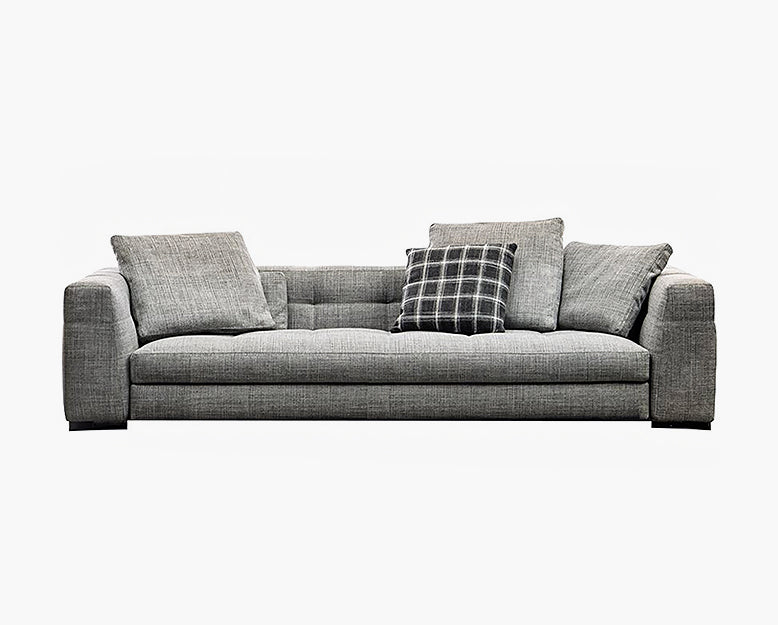 Phillips Two Seater Sofa, Three Seater Sofa, Linen