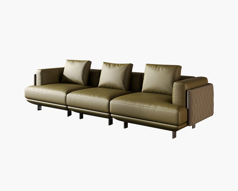 Ortiz Two Seater, Three Seater Sofa, With Storage, Real Leather