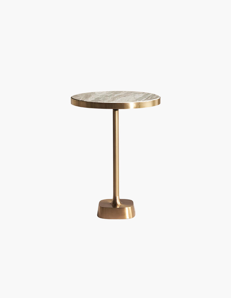 Bozkurt Side Table, Marble