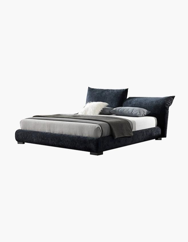 Zuri King Size And Super King Size Bed, Corduroy