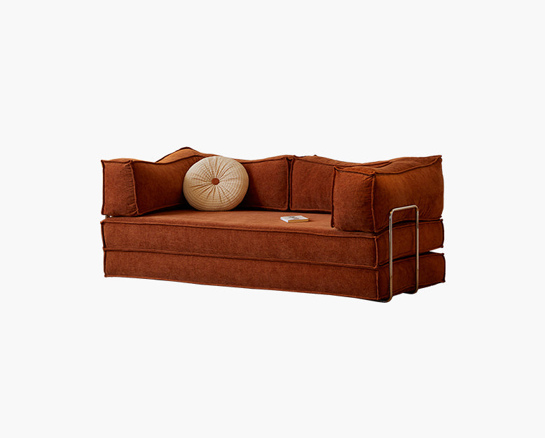 Garcia Foldable Lazy Sofa Bed For Lounging, Corduroy