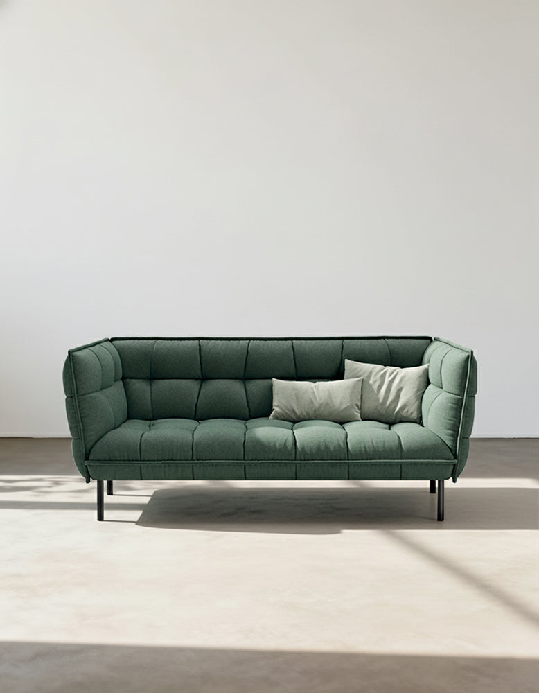 Walker Three Seater Soft Sofa, Linen