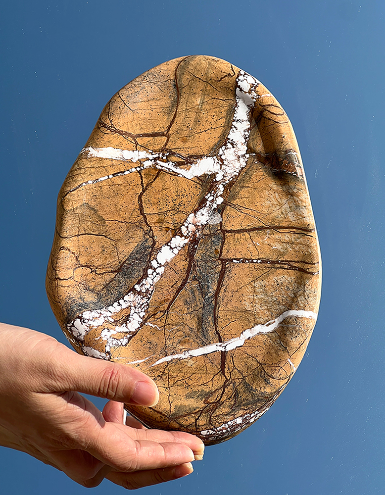 Octavia Tray, Marble