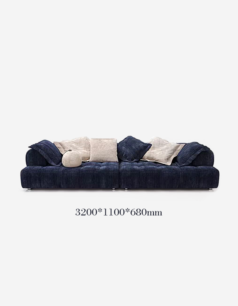 Dashiell Three / Four Seater Sofa, Blue