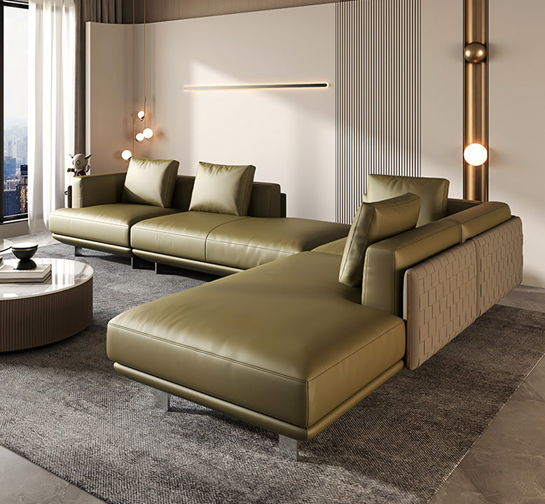 Ortiz Two Seater, Three Seater Sofa, With Storage, Real Leather