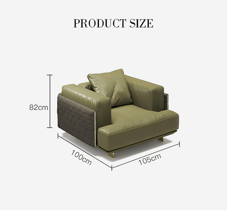 Ortiz Two Seater, Three Seater Sofa, With Storage, Real Leather