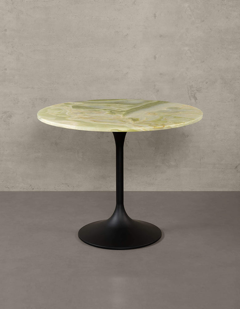 Langenfeld Round Dining Table, Marble