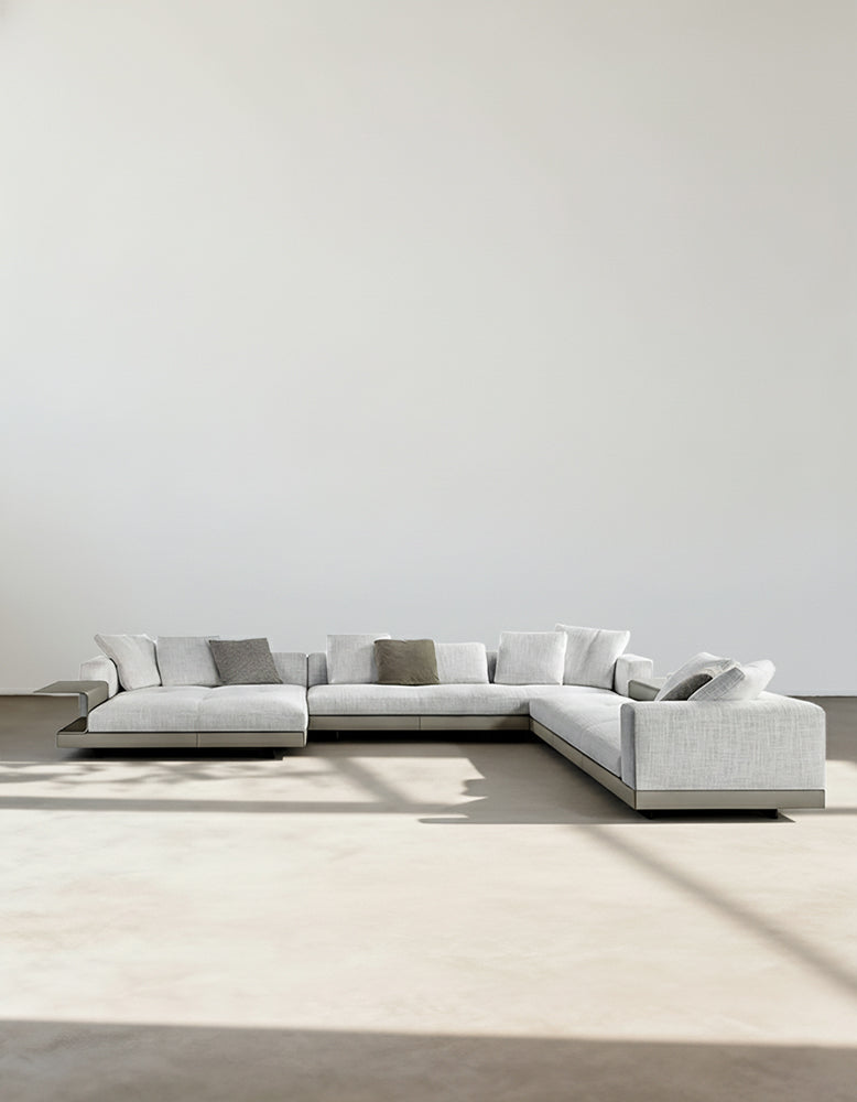 Ndiaye Corner Sofa, L Shape Sofa With Storage, Modular Sofa