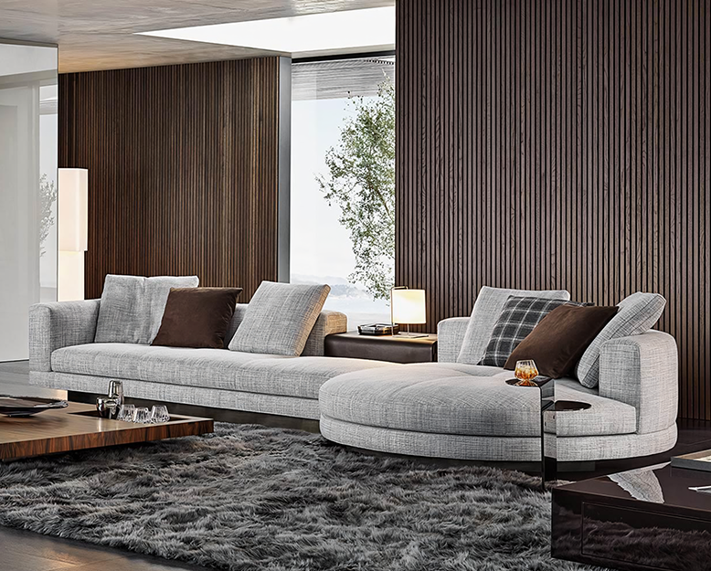 Ndiaye Corner Sofa, L Shape Sofa With Storage, Modular Sofa