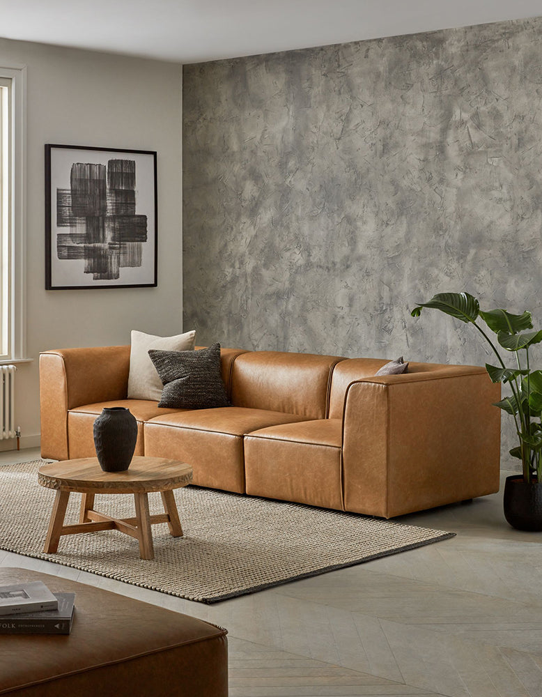 Van Dyke Modular Sofa, Three Seater Corner Sofa