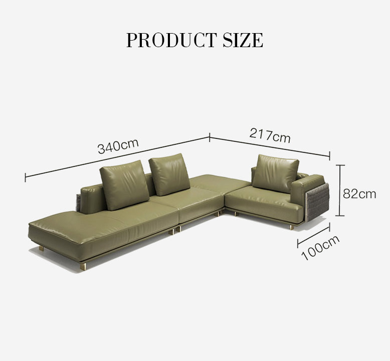 Ortiz Two Seater, Three Seater Sofa, With Storage, Real Leather