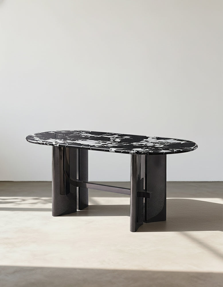 Meroy Dining Table, Marble