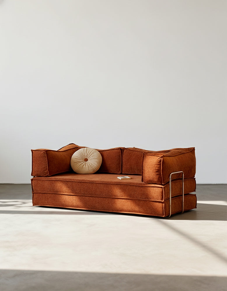 Garcia Foldable Lazy Sofa Bed For Lounging, Corduroy