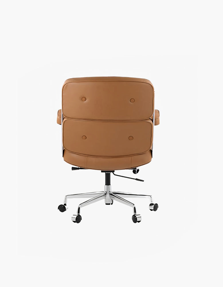 Classic LO8 Executive Office Chair - Tan Brown Leather