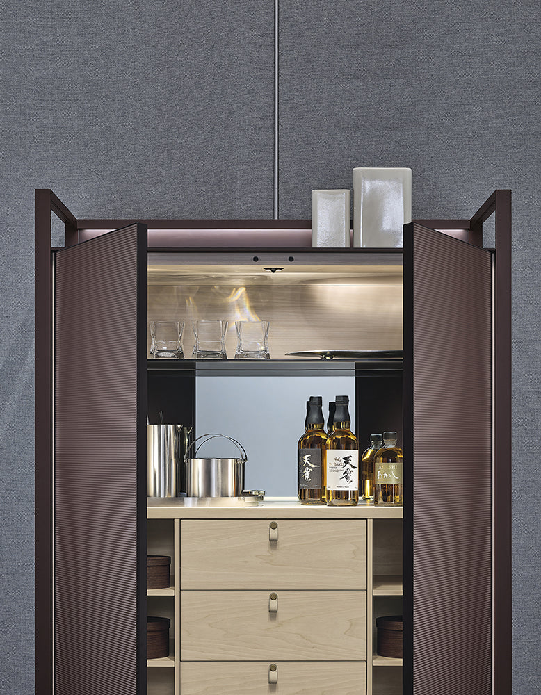 Nouri Sideboard, Wine Storage With Two Doors