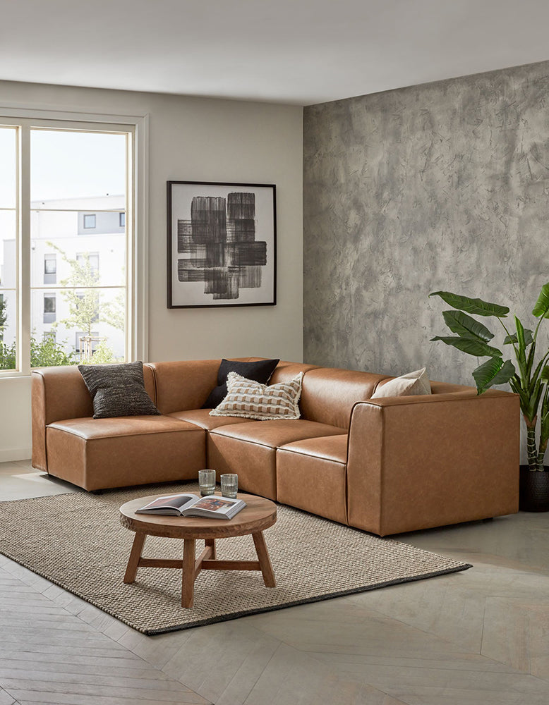 Van Dyke Modular Sofa, Three Seater Corner Sofa